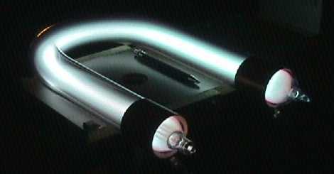 Rife/Bare Plasma Tube - Proper Sound frequencies passing through plasma can produces a highly significant healing effect on the body and environment.Photo by Bill Cheb / Link to Applied Research